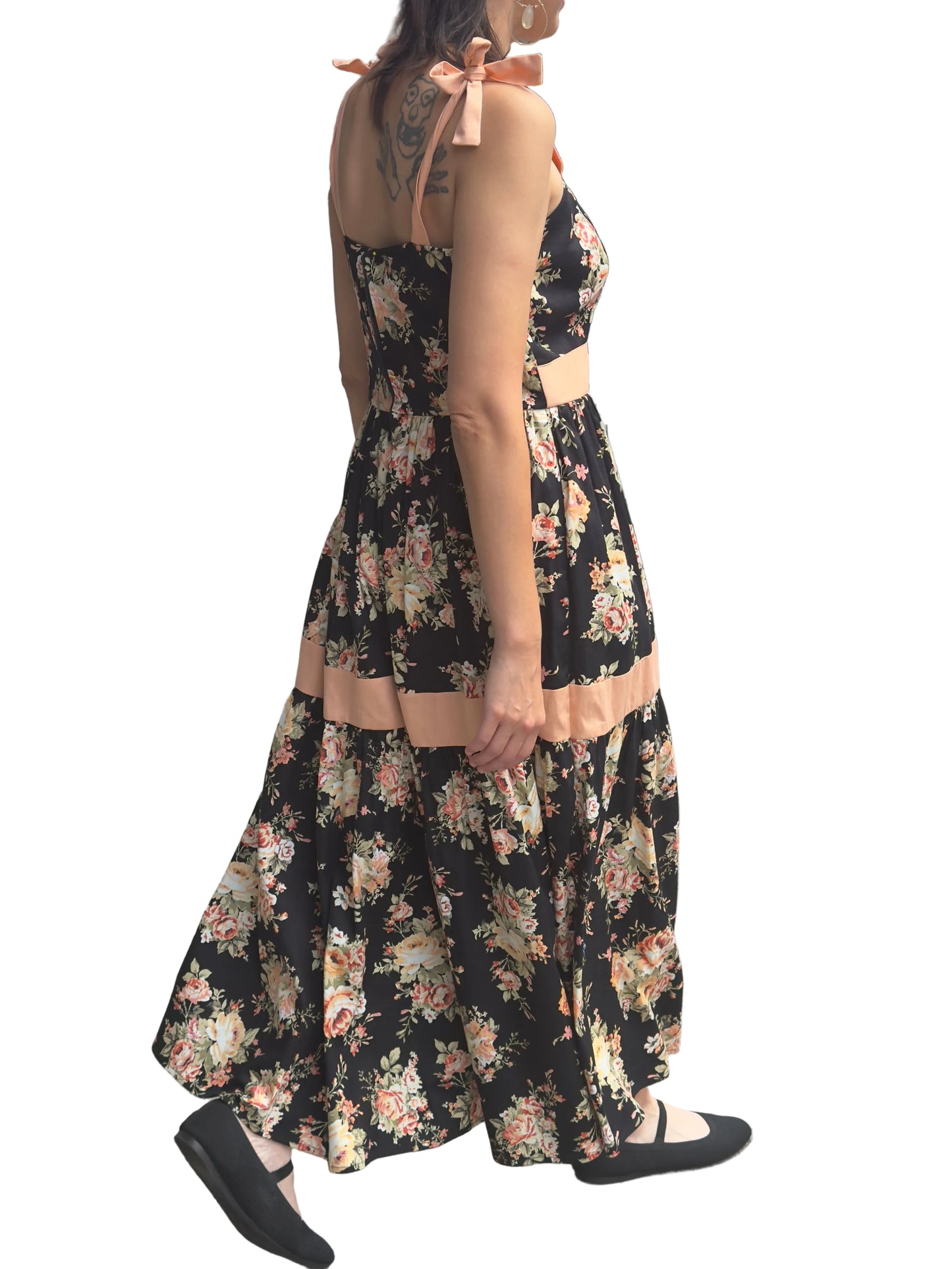Floral Empire Waist Maxi