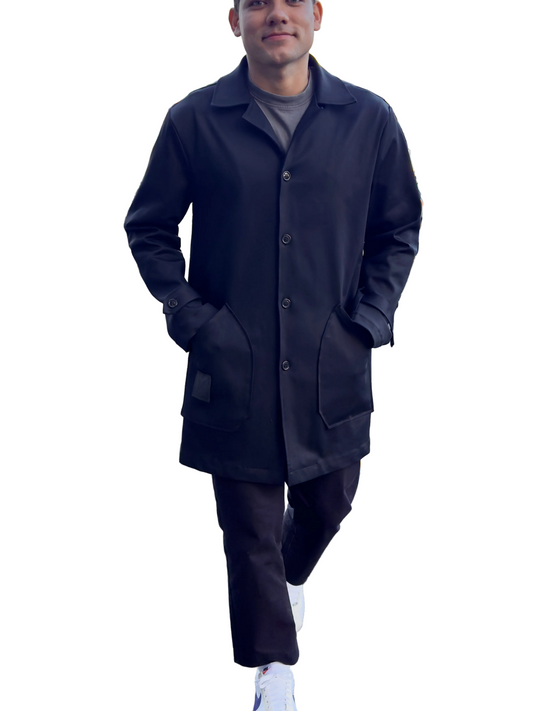 Black Classic Trench Coat
