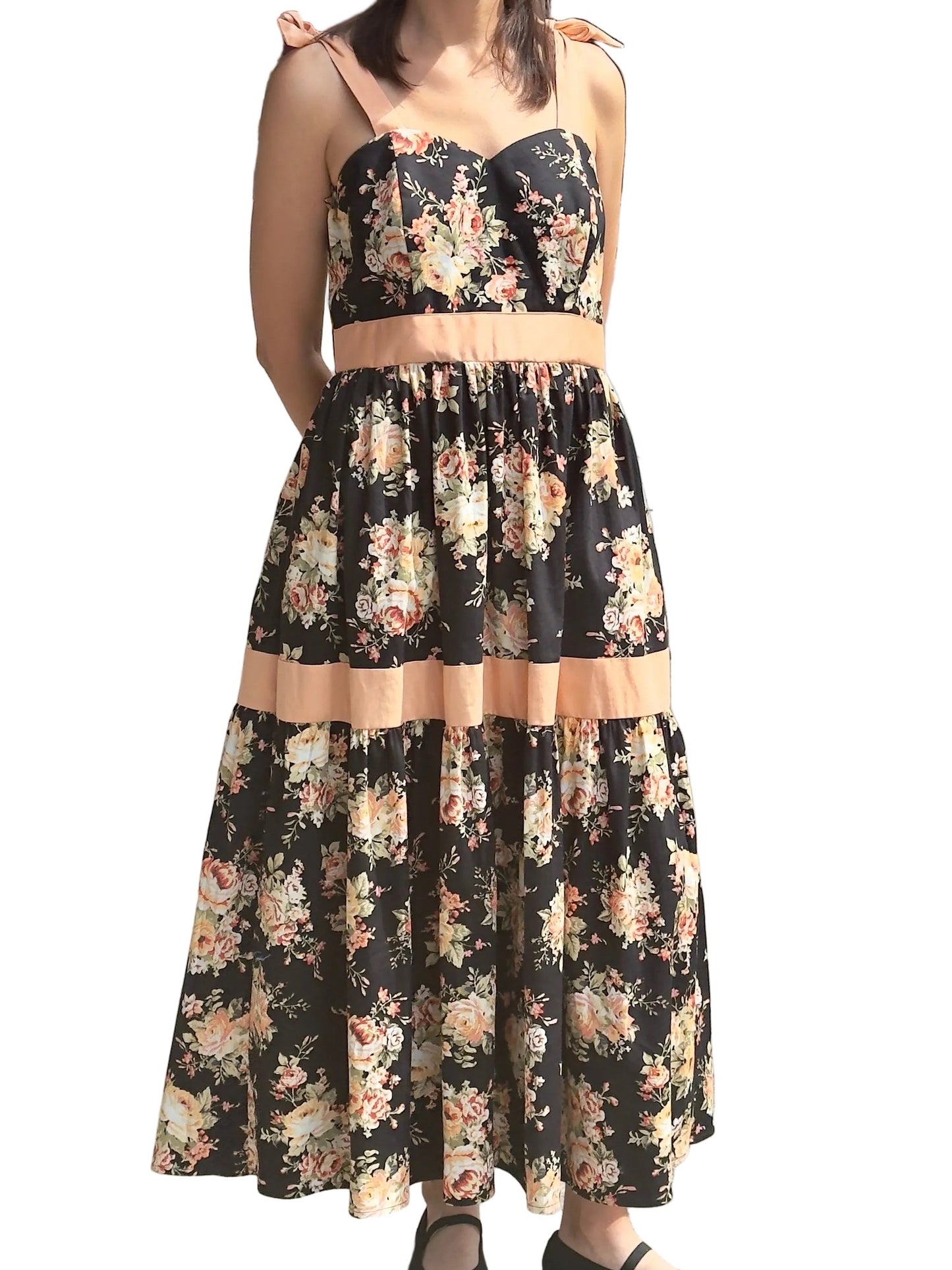 Floral Empire Waist Maxi