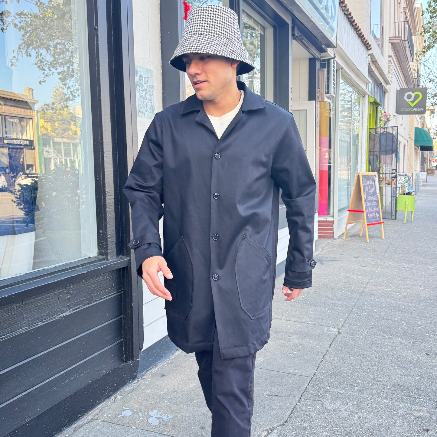 Black Classic Trench Coat