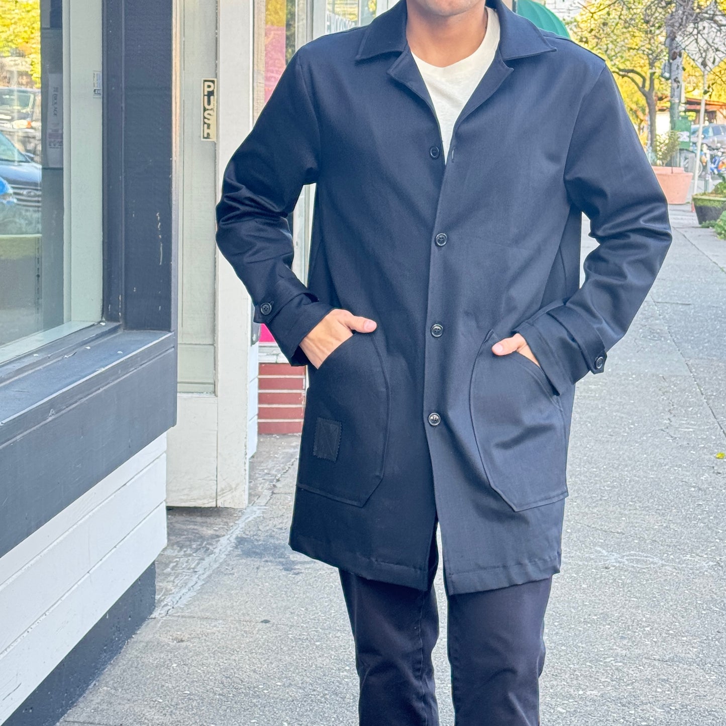 Black Classic Trench Coat