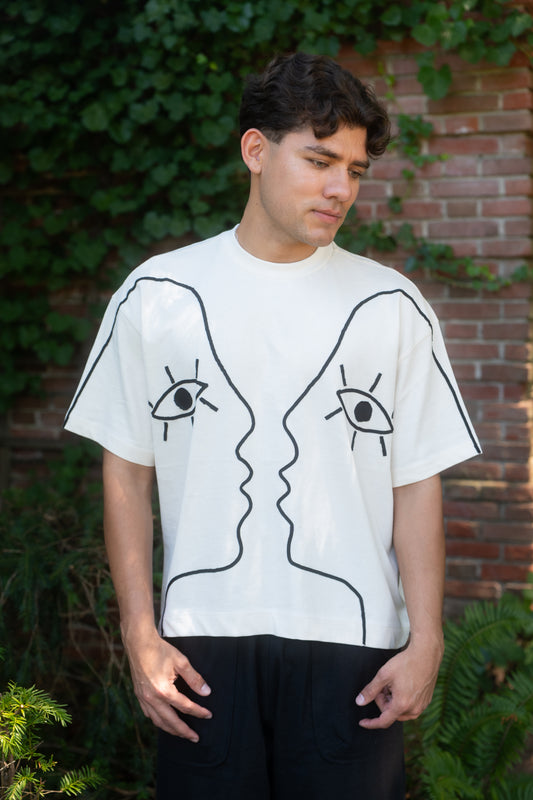 Handcrafted Face Graphic Tee